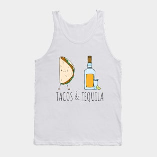 Tacos & Tequila Lover Tank Top